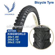 ISO9001 Certificado Natural sólido borracha 2016 mais recente pneu de bicicleta